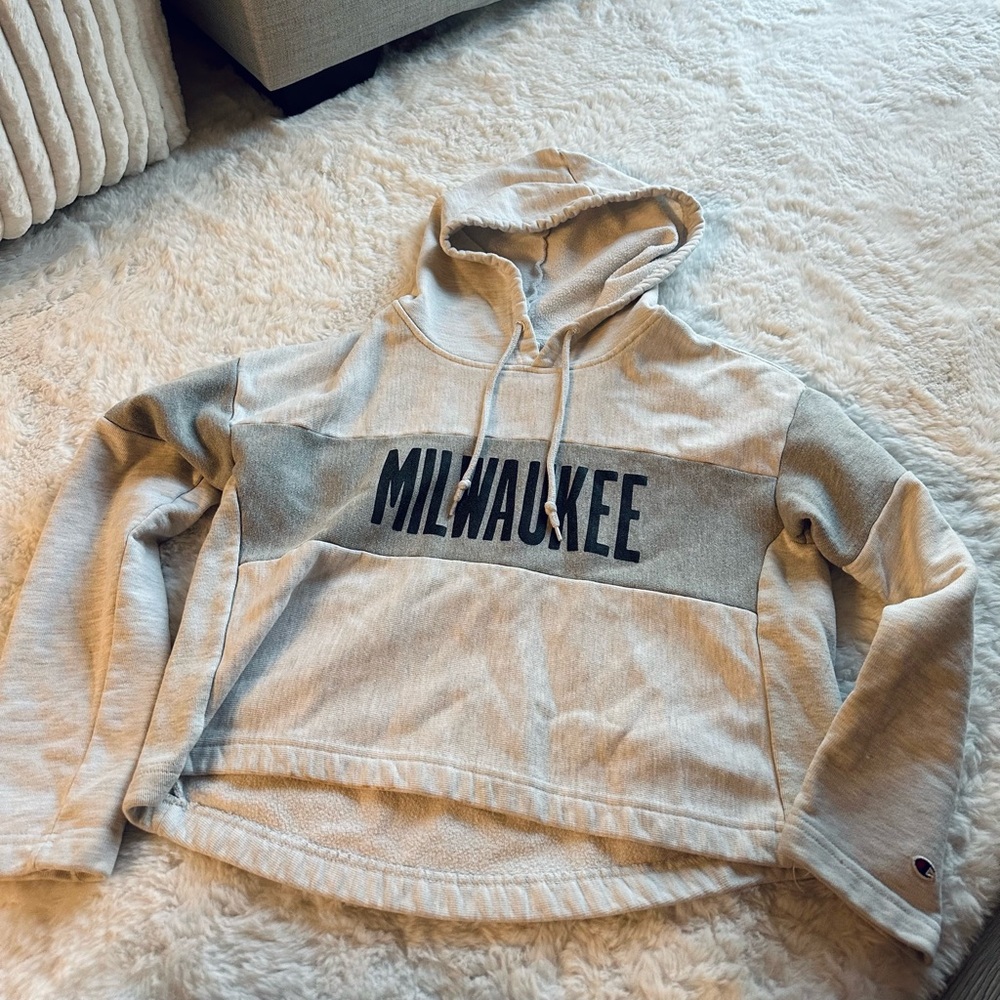 Champion Crop Top hoodie Milwaukee